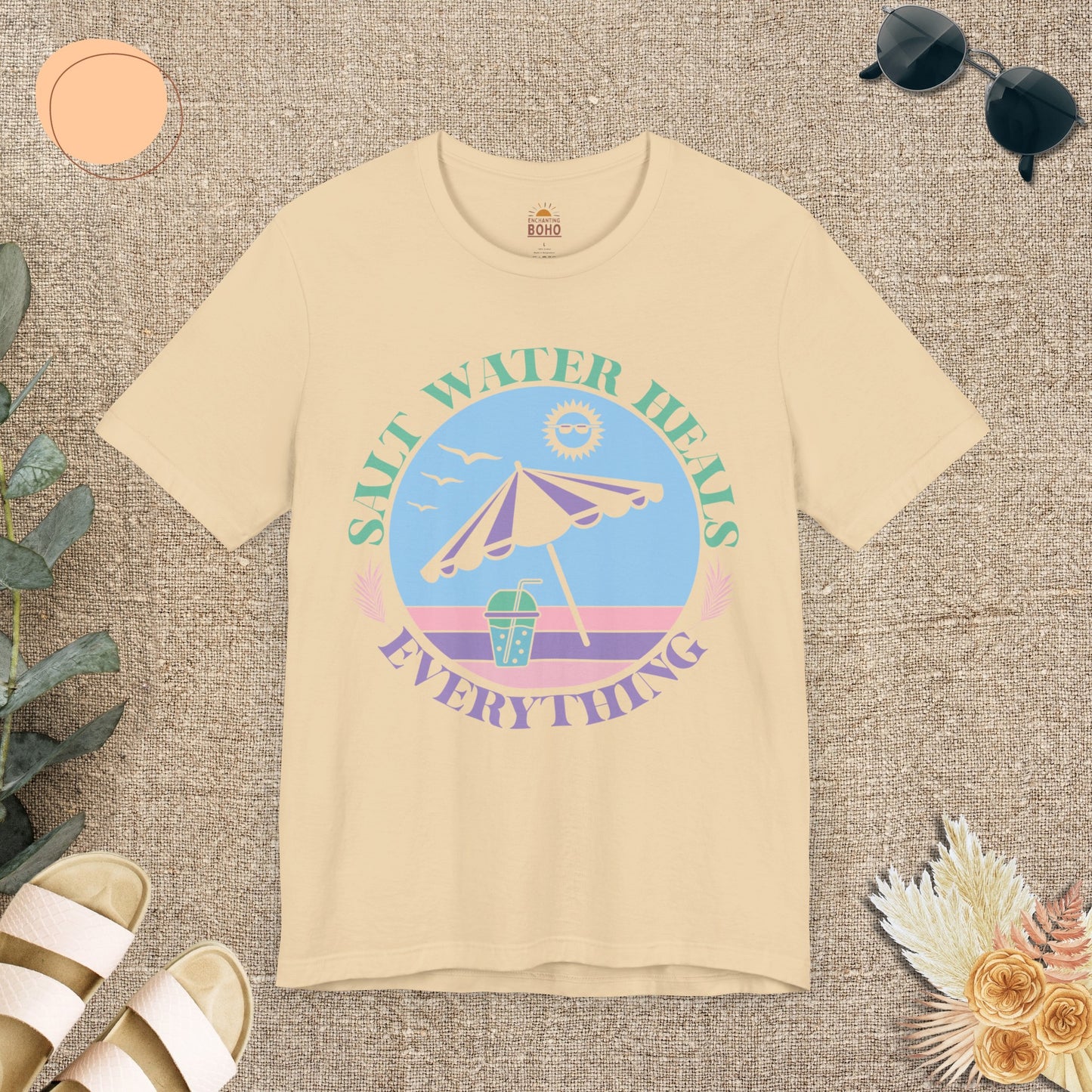 Salt Water Heals Everything Tee