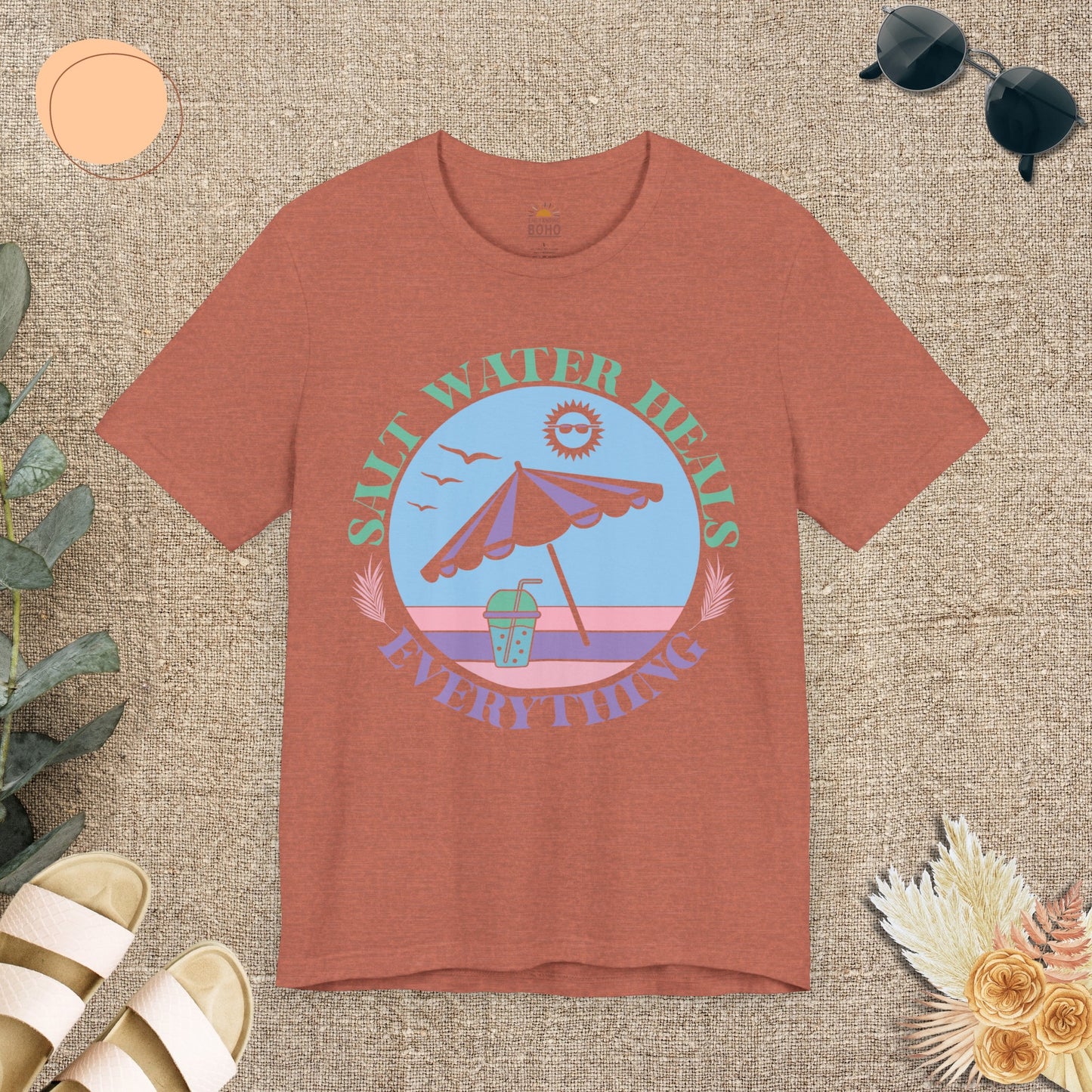 Salt Water Heals Everything Tee