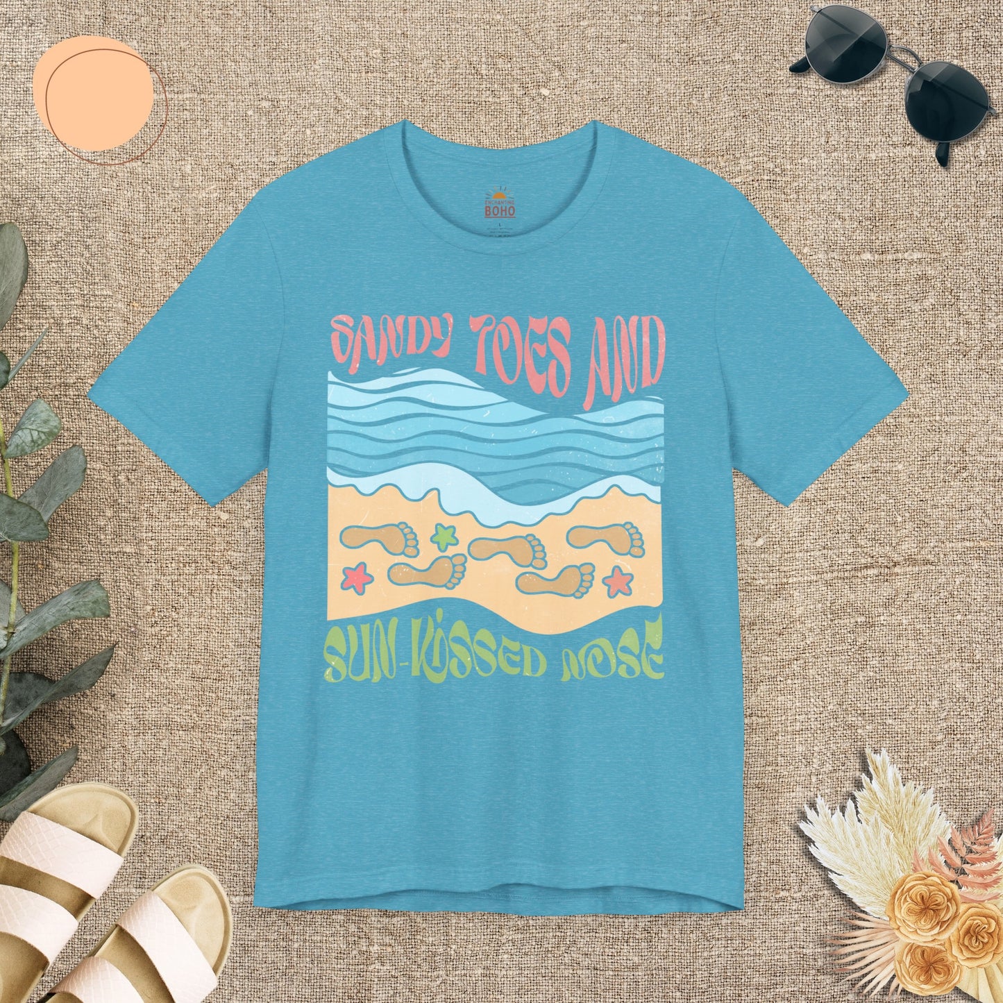 Sandy Toes And Sun-Kissed Nose Tee