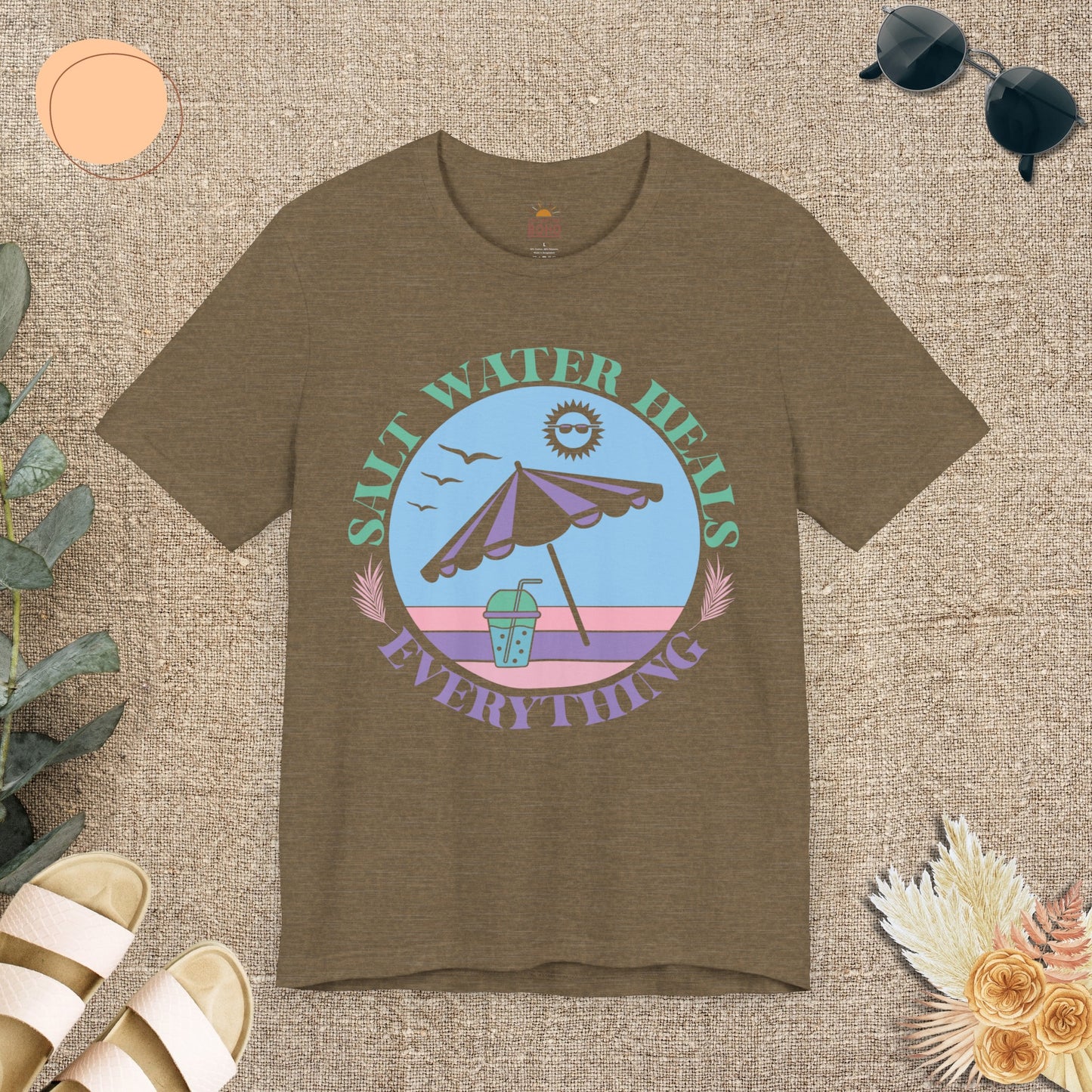 Salt Water Heals Everything Tee