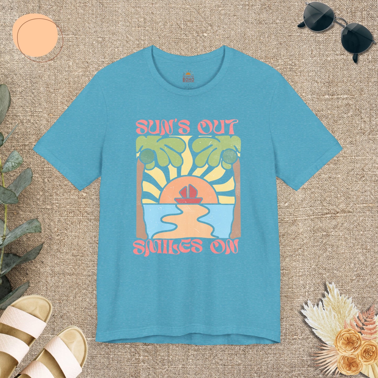 Sun's Out Smiles On Tee