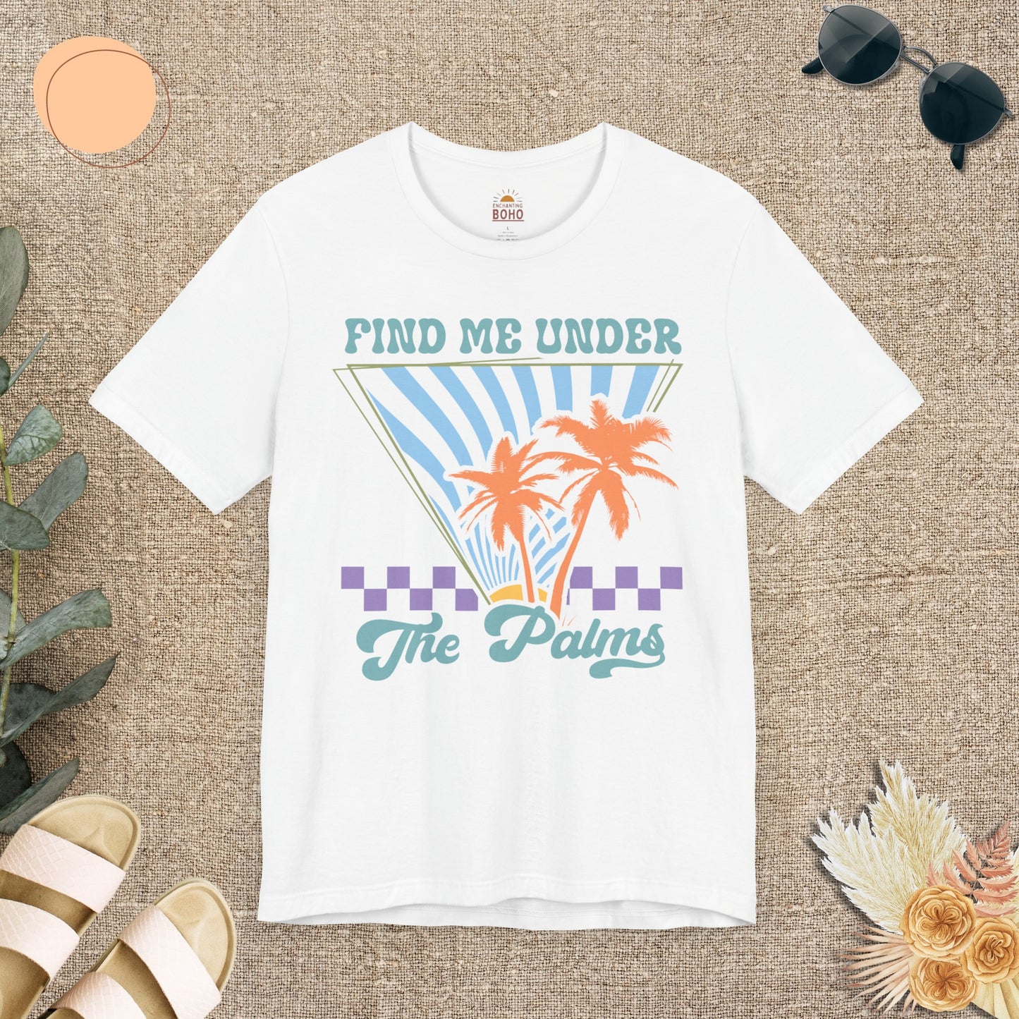 Find Me Under The Palms II Tee