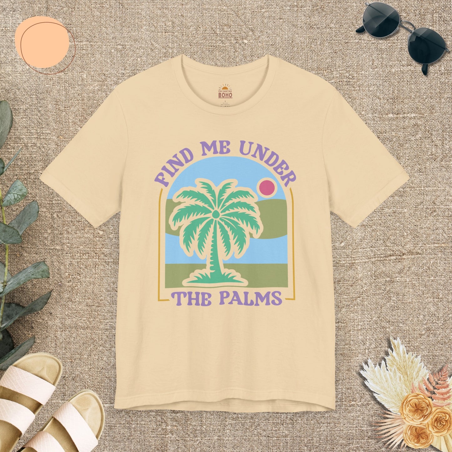 Find Me Under The Palms Tee