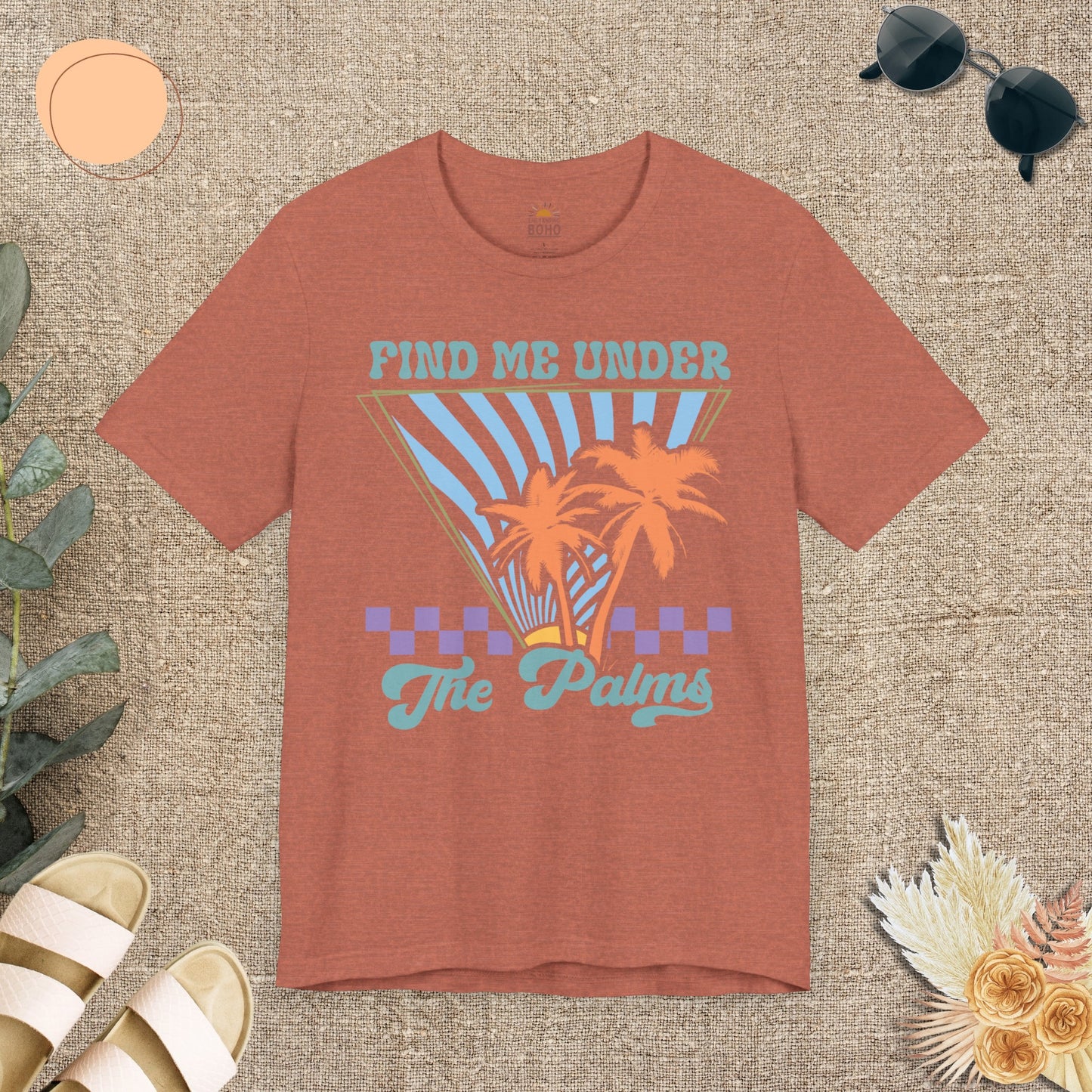 Find Me Under The Palms II Tee