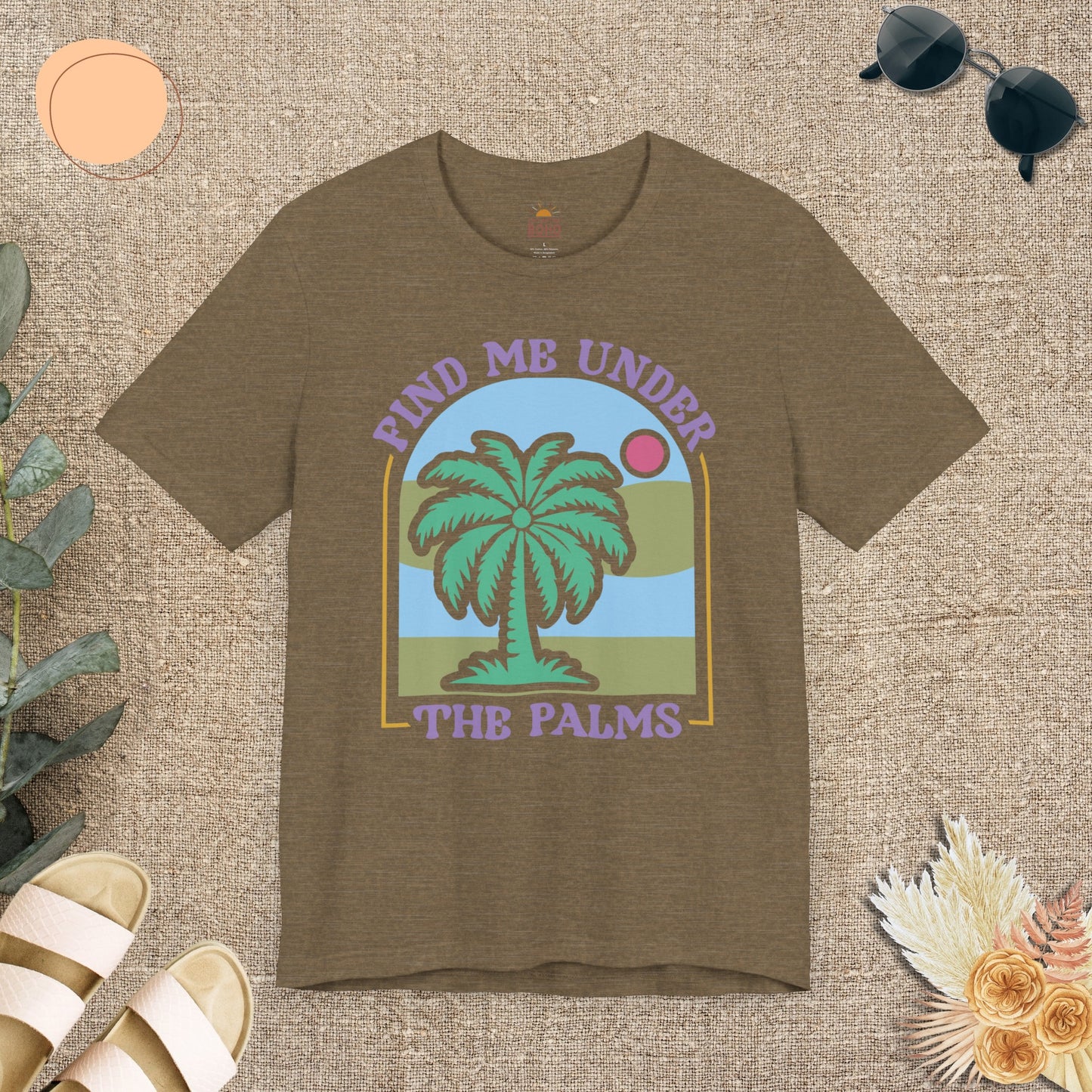 Find Me Under The Palms Tee