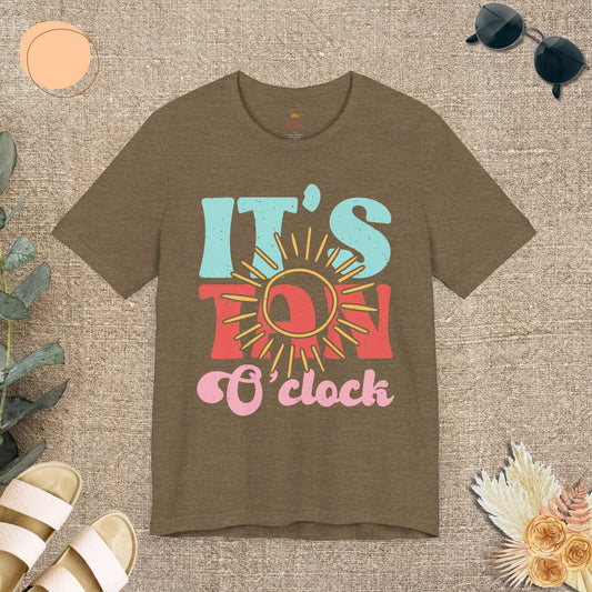 It's Tan O'clock II Tee