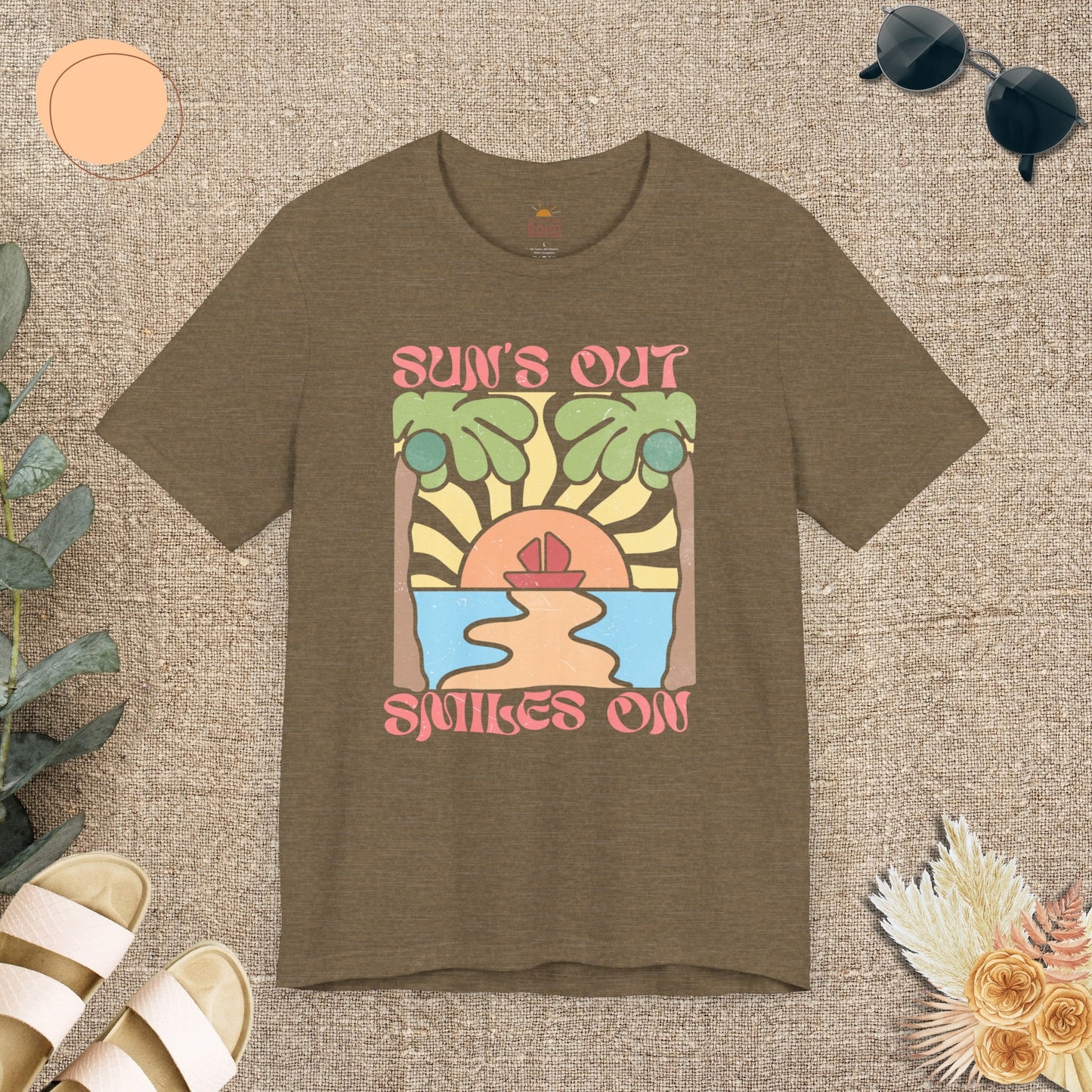 Sun's Out Smiles On Tee