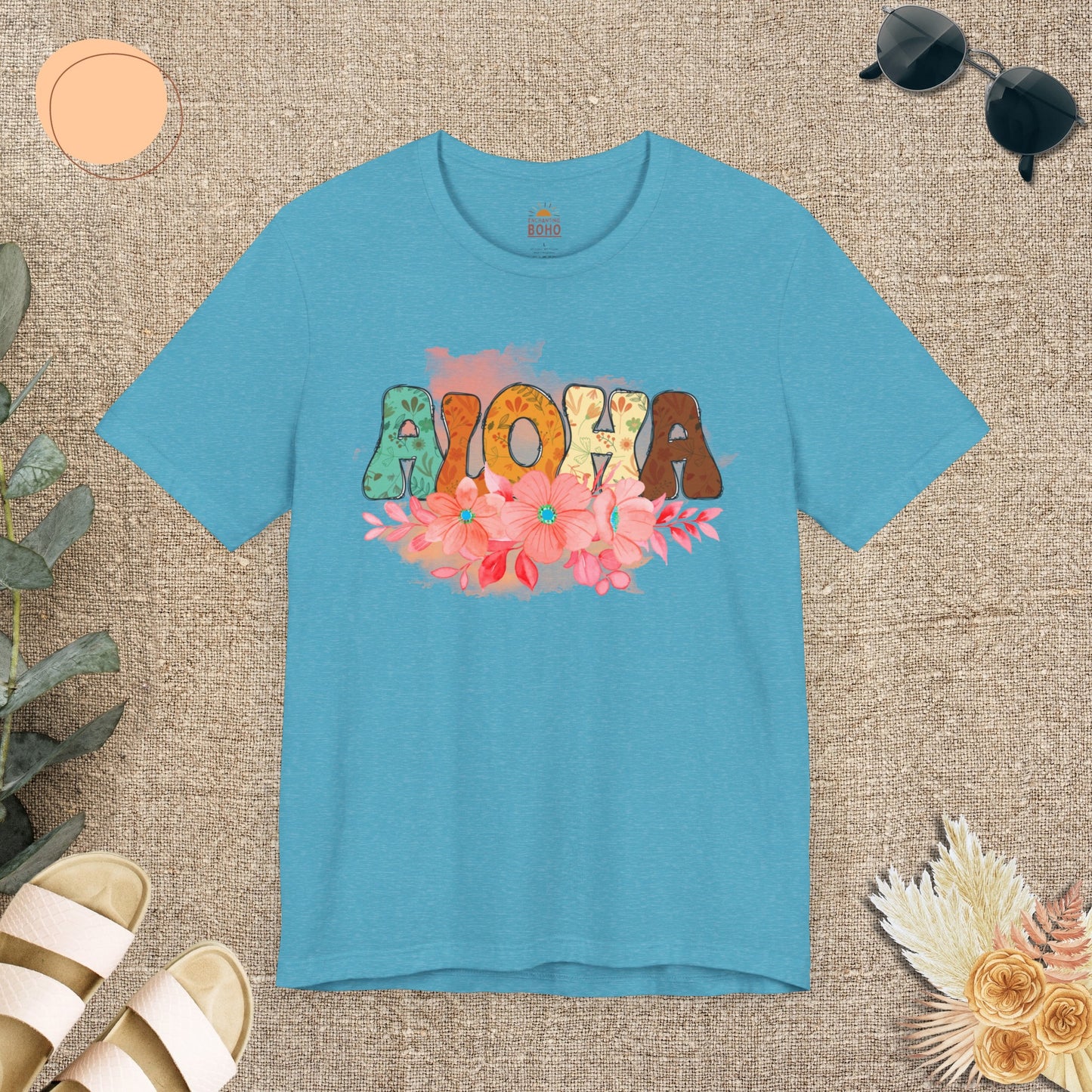Retro Summer Aloha Tee