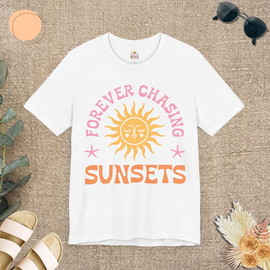 Forever Chasing Sunsets Tee
