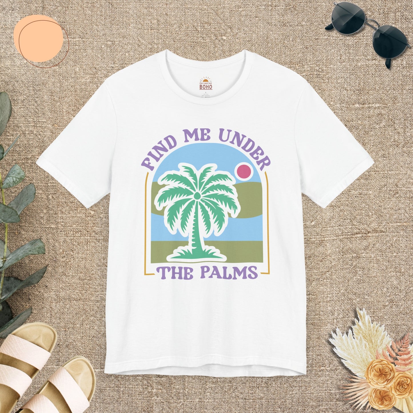 Find Me Under The Palms Tee
