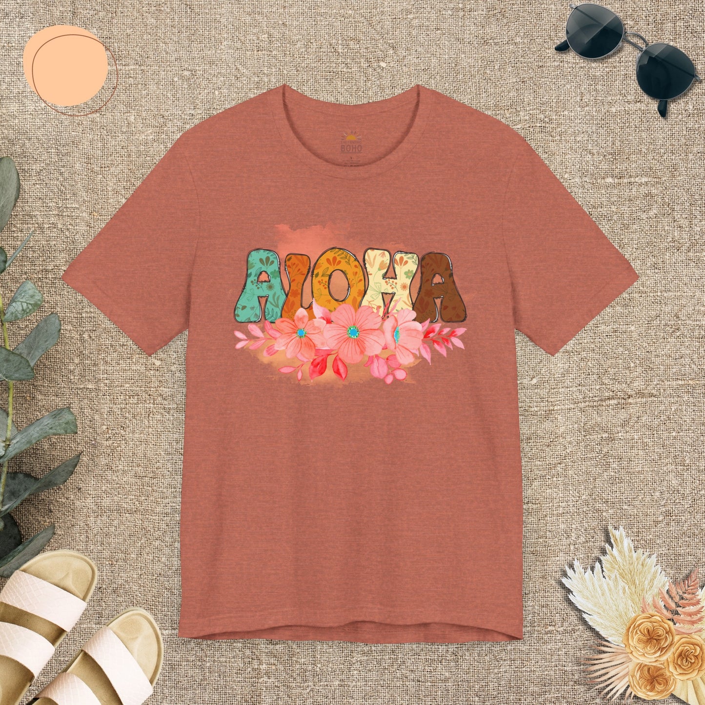 Retro Summer Aloha Tee