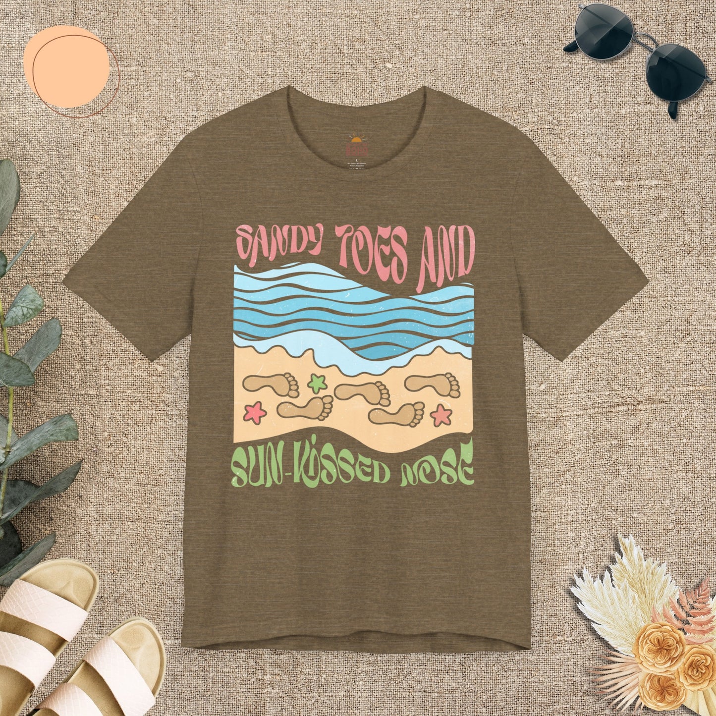 Sandy Toes And Sun-Kissed Nose Tee