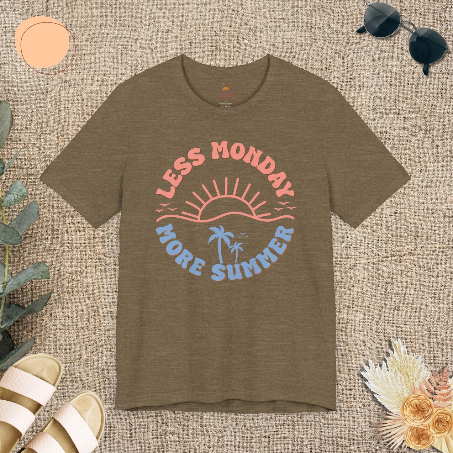 Less Monday More Summer Tee