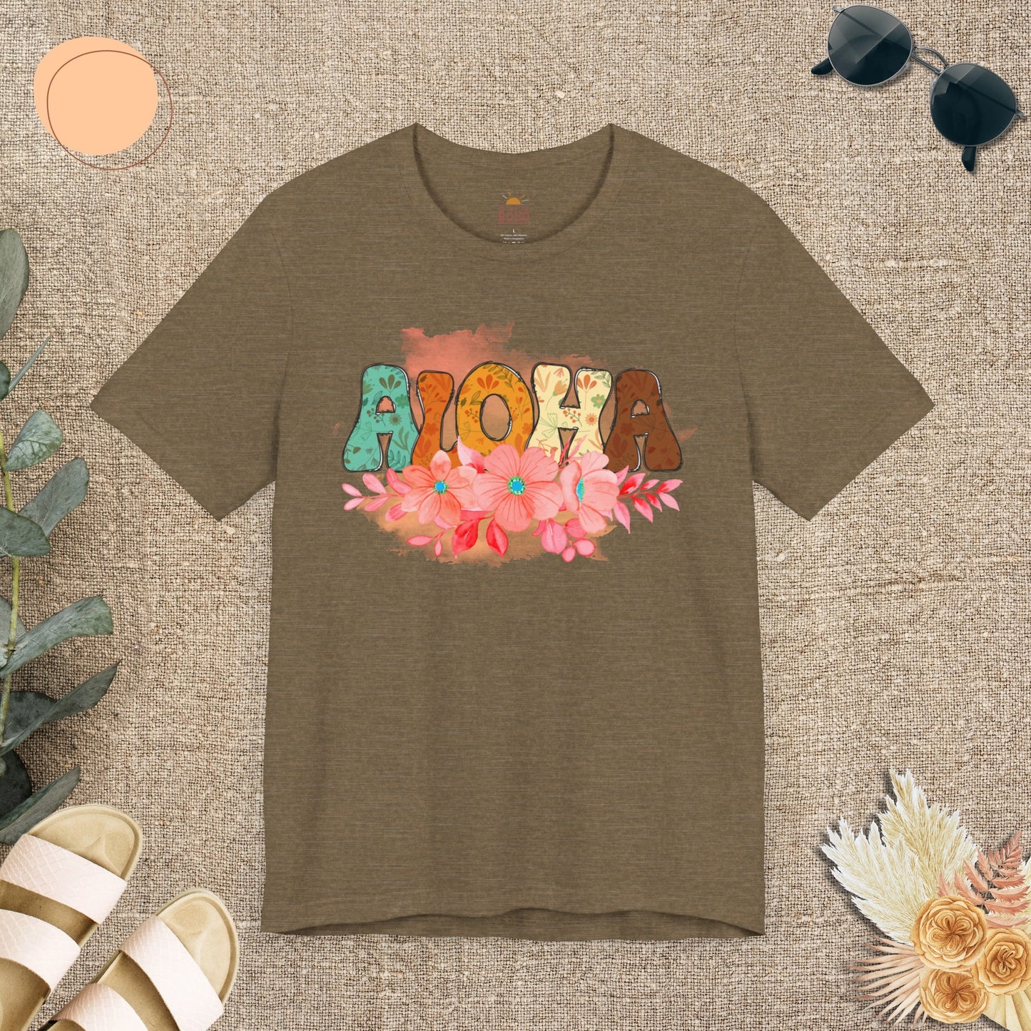 Retro Summer Aloha Tee