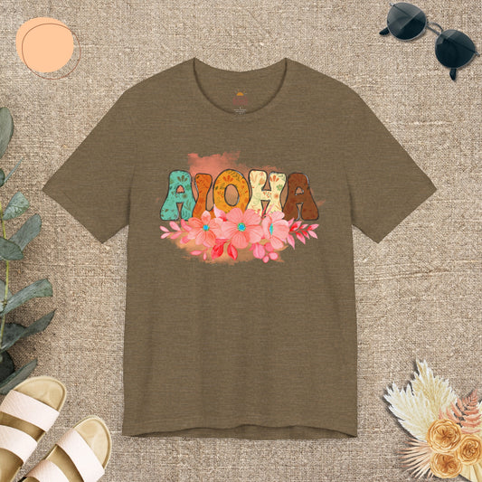 Retro Summer Aloha Tee