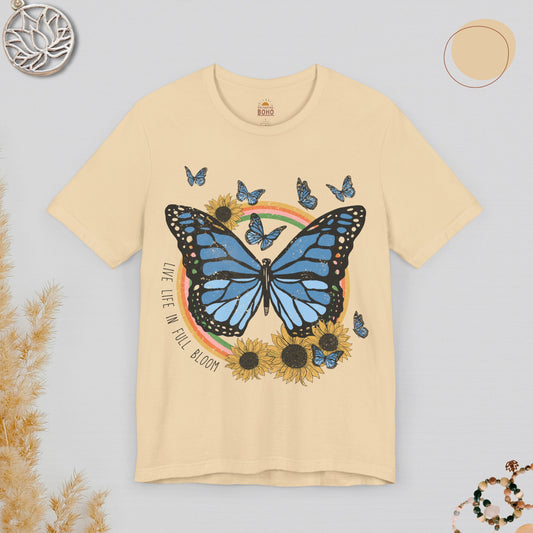 Live Life In Full Bloom Tee