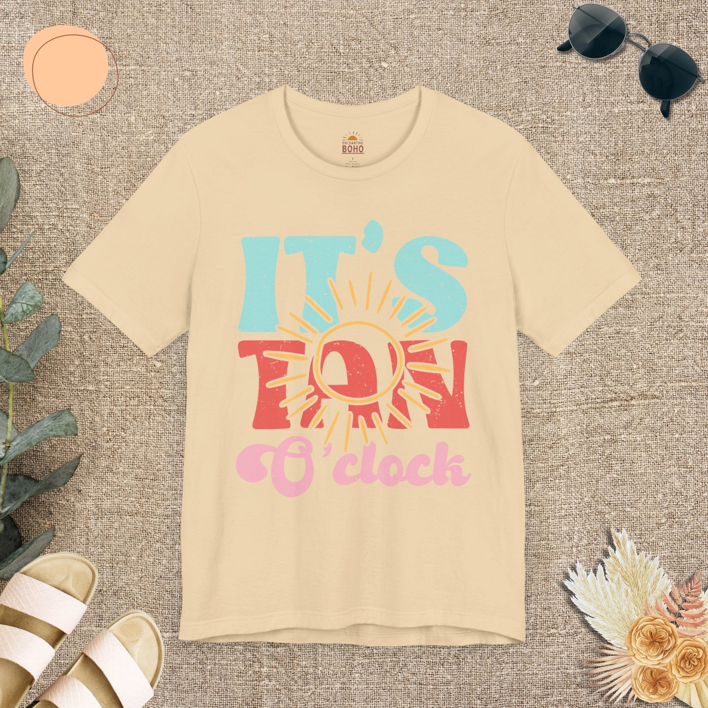 It's Tan O'clock II Tee