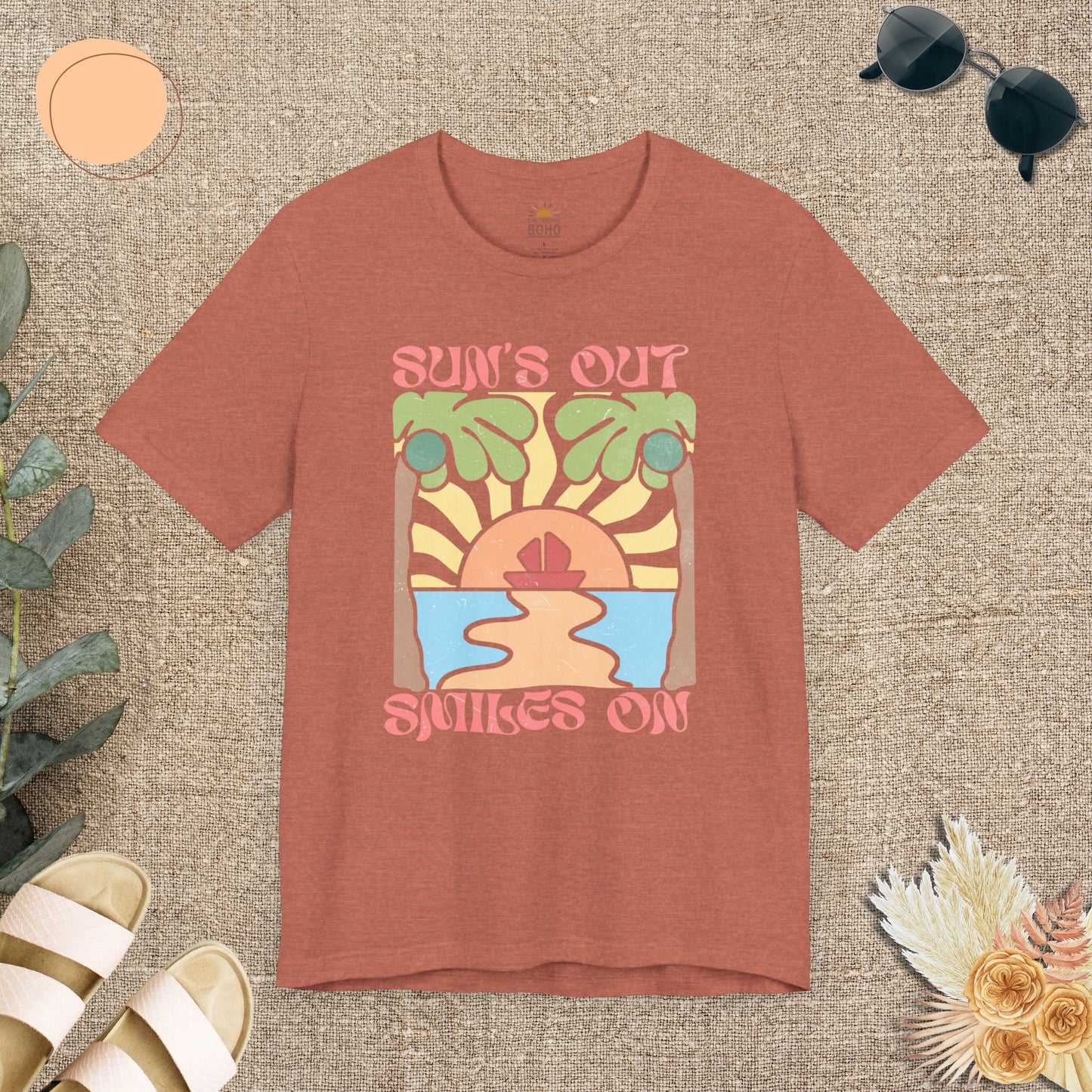 Sun's Out Smiles On Tee