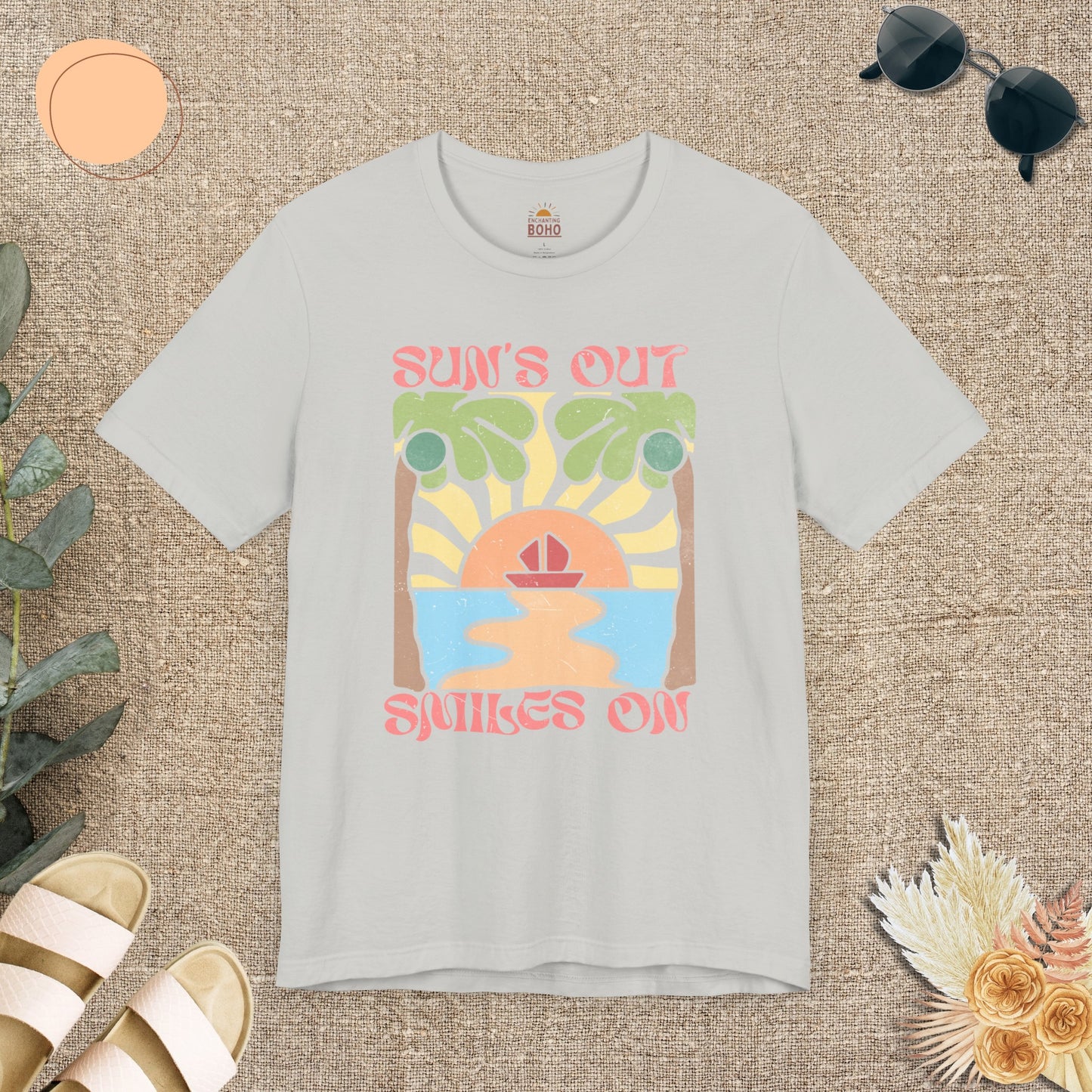 Sun's Out Smiles On Tee