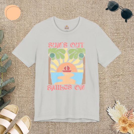 Sun's Out Smiles On Tee