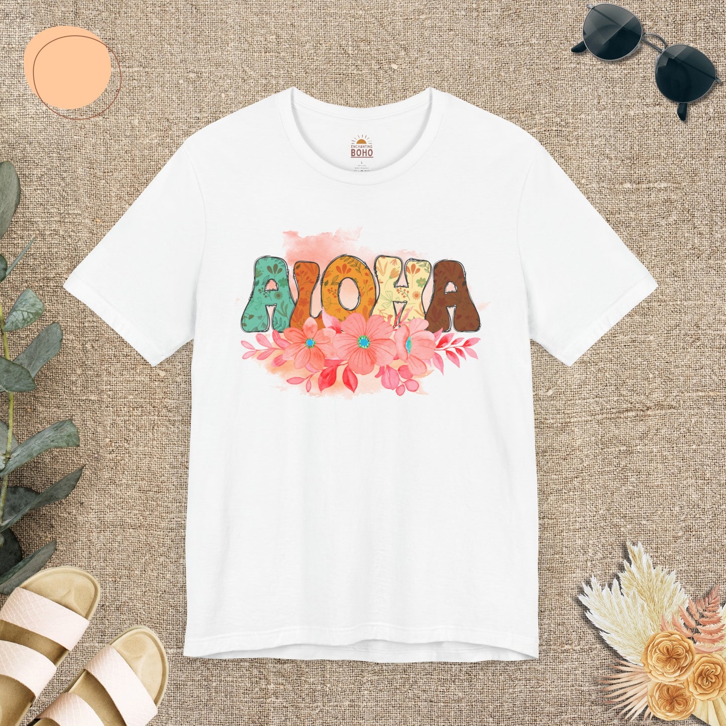 Retro Summer Aloha Tee
